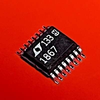 [1x] LTC1867 Analog Devices Octal 12/16-Bit Rail-to-Rail DAC IC SMD SSOP-16