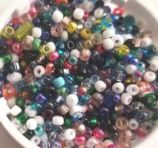 1,000 Count, 2mm Mixed Opaque Not Opaque Seed Beads for Jewelry Making Variety