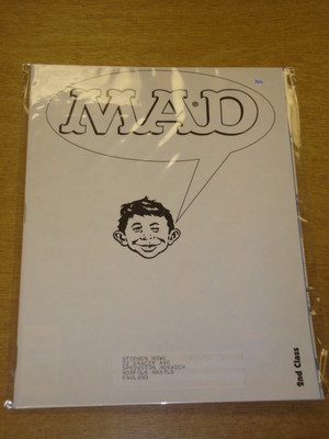 MAD MAGAZINE #344 1996 APR VF US MAGAZINE VERSION POSTAL COVER OSCARS