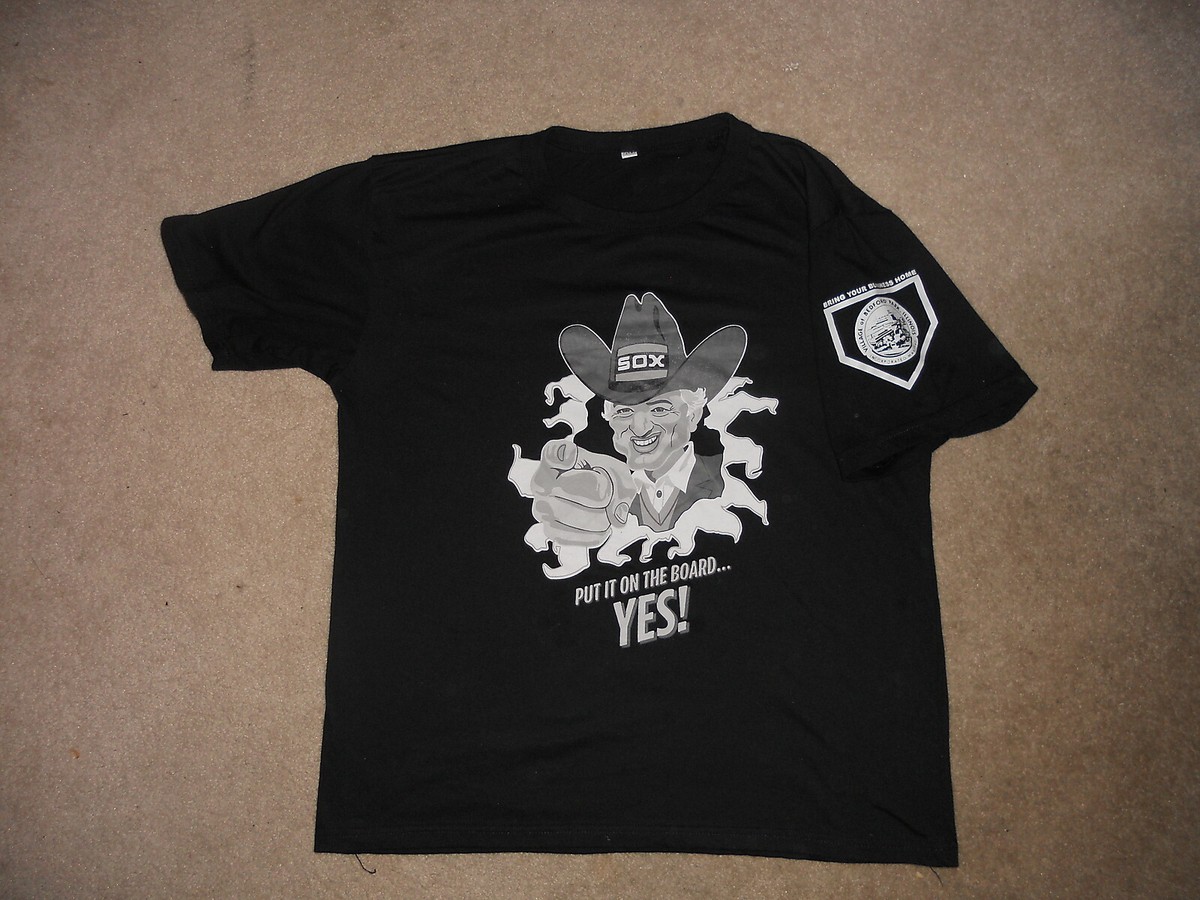 Chicago White Sox Shirt Ken Hawk Harrelson Announcer Put It on the 