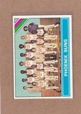 1975-76 TOPPS BASKETBALL PHOENIX SUNS TEAM #217 EX+ *A36005