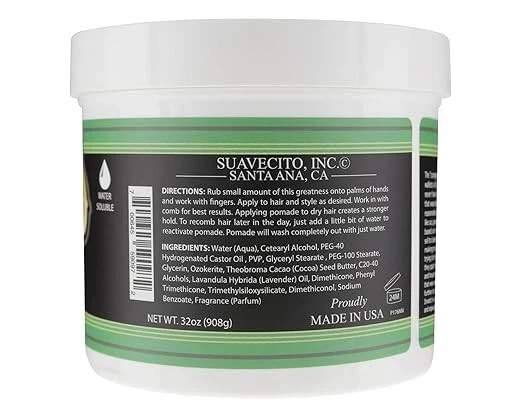 Suavecito Pomade Matte (Shine-Free) Formula 32 oz, 1 Pack - Image 2 of 4