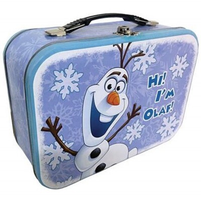 Walt Disney's Frozen Olaf Laughing Large Carry All Tin Tote