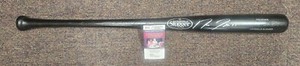 Jose Ramirez Signed Louisville Slugger Bat JSA