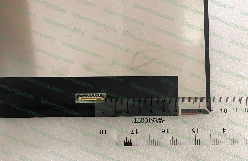Dalle Écran LCD IPS 13.3" NV133WUM-N42 V3.0 - WUXGA 1920x1200 - Connecteur 30 Pins - Neuf