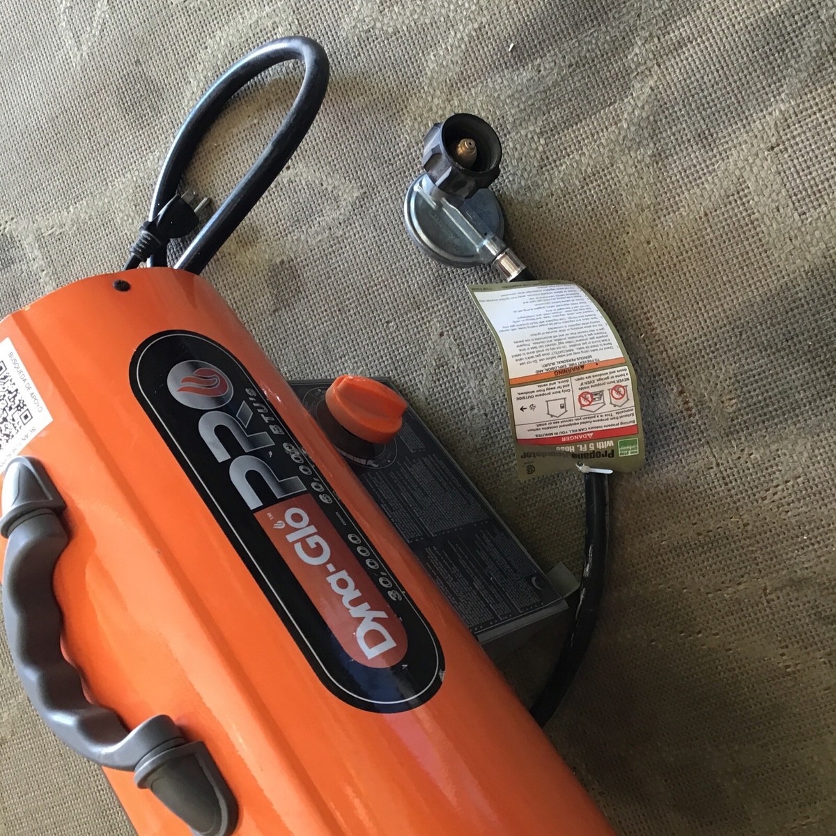 Dyna-Glo Pro Propane Heater Includes Regulator on 5 Ft. Hose | eBay
