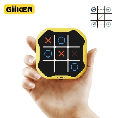 Giiker Super TIC-TAC-TOE BOLT Chess Puzzle Toys Compact And Portable Family Boar