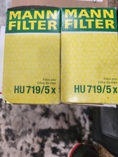 NEW Pair Set of 2 Oil Filters Mann HU 719/5 X For Porsche 911 and others