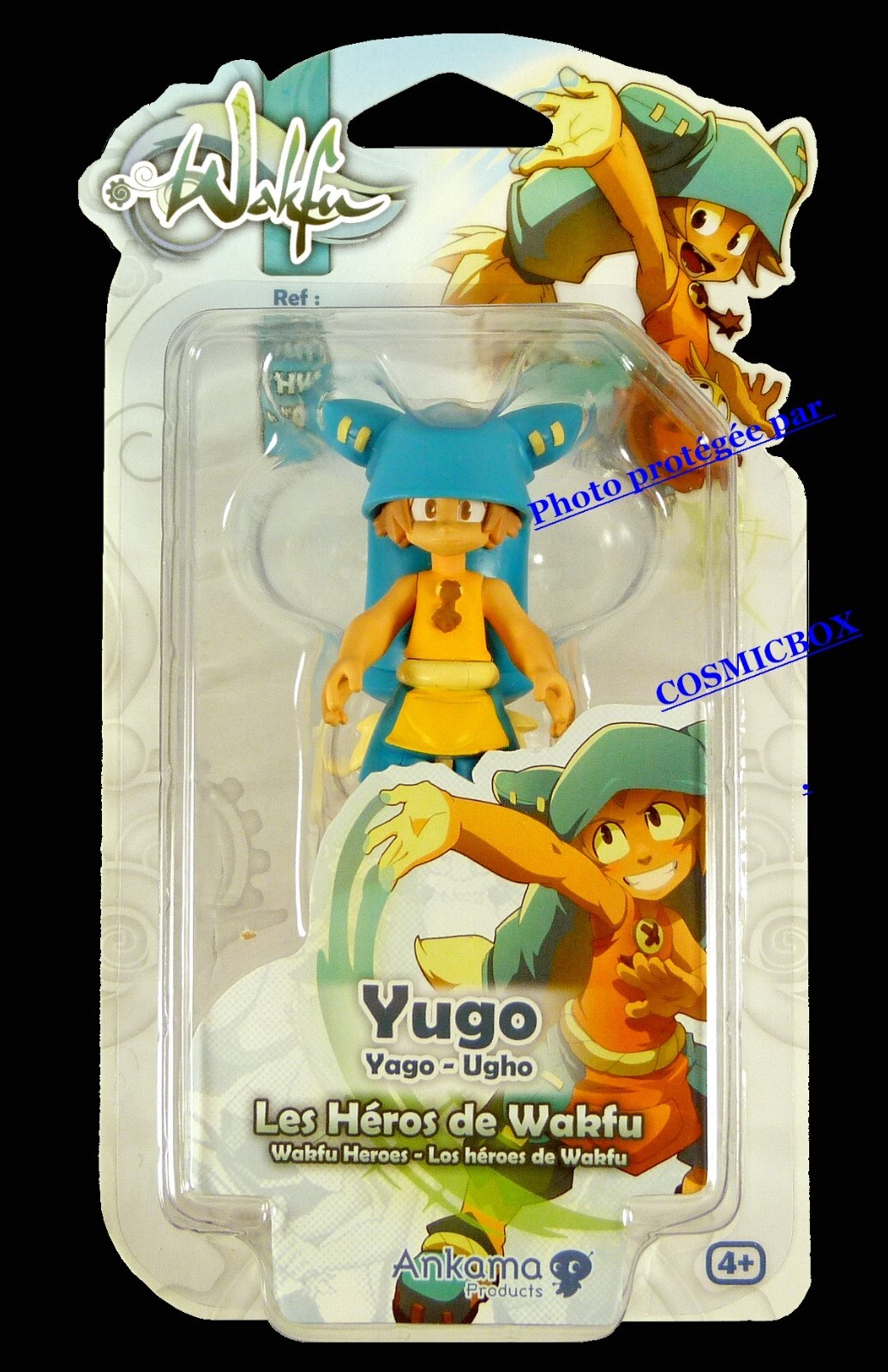 Figurine Wakfu Yugo neuve Ankama avec blister de collection Dofus figure