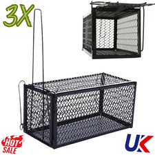 Rat Mouse Trap Catcher Humane Cage Live Animal Pest Rodent Mice Indoor Outdoor