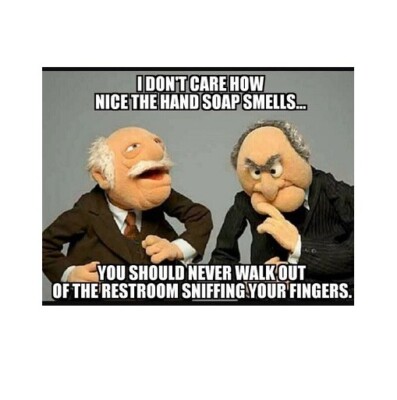 N105 Funny Smelly Fingers Bathroom Refrigerator Magnet NICE!