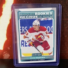 2021-22 O-Pee-Chee Marquee Rookies ADAM RUZICKA Rookie Calgary Flames RC #650
