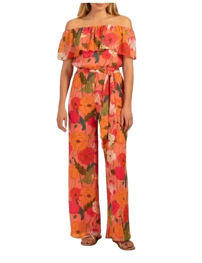 Mono floral multicolor y Rompers for Women