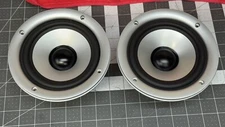 2 X Polk Audio CS1 Woofer Driver Speakers Model rd5541-1 POWERFUL WORK GREAT 🔥