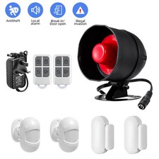 KERUI 110dB Loud Sound Alarm Home Alarm System Wireless Garage Security Burglar