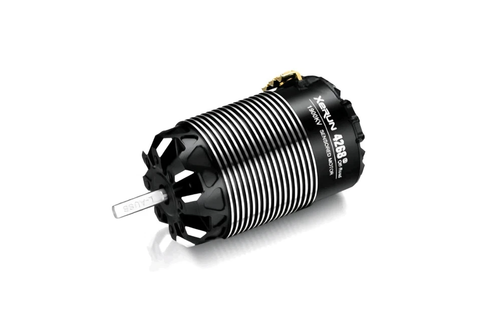 Hobbywing XeRun 4268 G3 Sensored Brushless Motor 1900kV For 1:8 OffRoad Comp NEW - Image 2 of 4