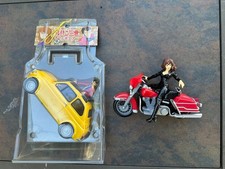 Lupin III Third Set Of 2 Figure in car and motorcycle Banpresto Fujiko