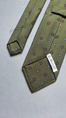 NEW silk tie E. MARINELLA Napoli italian