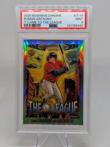 2025 Bowman Chrome it Came to the League Roman Anthony #IT-19 (RC) Graded PSA 9