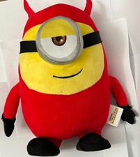 NICE Minions STUART Side Stepper Animated Plush Devil Halloween 11 Inch  WORKS