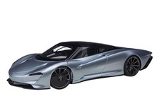 Autoart 1/18 Mclaren Speedtail Metallic Light Blue (Finished Model)_