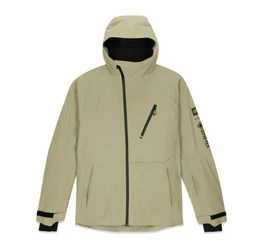 686 Gore Tex Hydra Down Thermagraph Snowboard Jacket Men's Large Sage M2W104-SGE