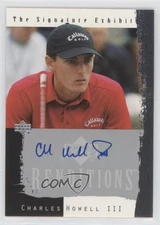 2003 Upper Deck Renditions The Signature Exhibit Charles Howell III #CH Auto