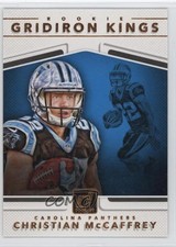 2017 Panini Donruss Rookie Gridiron Kings Christian McCaffrey #10 5w0