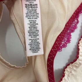 Agent Provocateur Bananarama Pink Silk Brief AP4 Large New