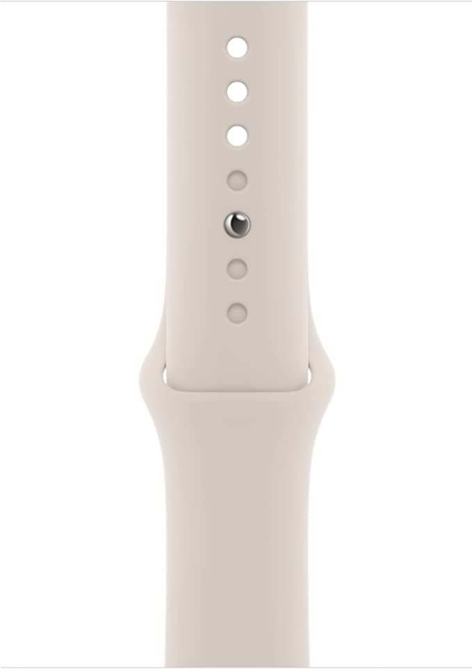 APPLE WATCH 45MM SPORT BAND SIZE M/L MPLW3AM/A - STARLIGHT