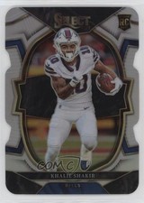 2022 Panini Select Concourse Silver Prizm Die-Cut Khalil Shakir #99 uk2