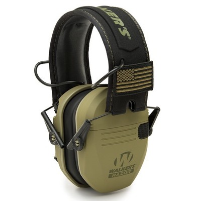 Walker s Razor Slim Electronic Muff (OD GRN Patriot)
