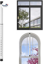 Sliding Door Security Bar for Sliding Glass Door 17-50 Inch Adjustable Window Se