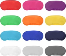 Sleep Mask Cover Lightweight with Elastic Straps 12 pack Multicolor New Sealed