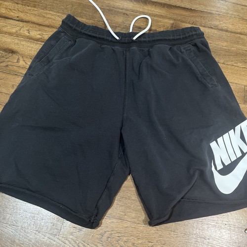 2 Nike Sportswear Cut off Black Orange Men's XL - Picture 3 of 8