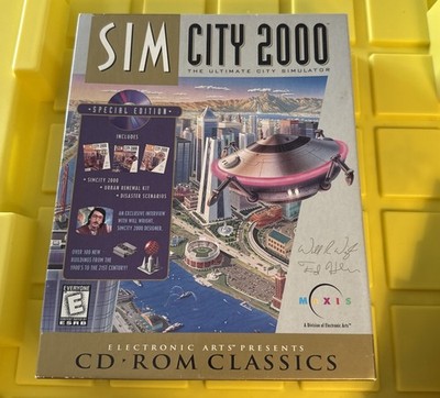 Maxis Sim City 2000 Special Edition DOS - Win 3.1 - Win 95 Big Box PC Games Lot
