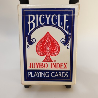 Vintage Bicycle 88 Blue Jumbo Index Playing Cards Deck Ohio Blue Seal USPCC