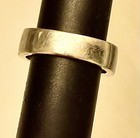 Men’s Blue And White Diamond Ring, White Gold — photo 5
