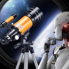 Powerful 15-150X Zoom Telescope for Star Moon Gazing Bird Watching W/Tripod