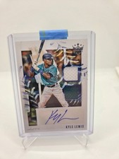2020 Diamond Kings KYLE LEWIS Dual Jersey Autograph #DKMS-KL Rookie Auto RPA