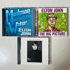 Elton John - CD Lot of 3 - The Big Picture - Believe - Madman Across The Water