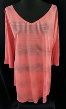 O'Neill Coral 3/4 Sleeve Mesh Swimsuit Cover Up - Size Medium/Large