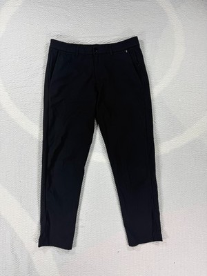 Lululemon Pants Mens 31x26 Black Stretch Travel Golf Casual Performance Slim