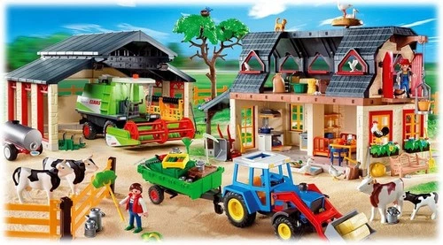 Playmobil Mega Farm 4055 Vintage Complete