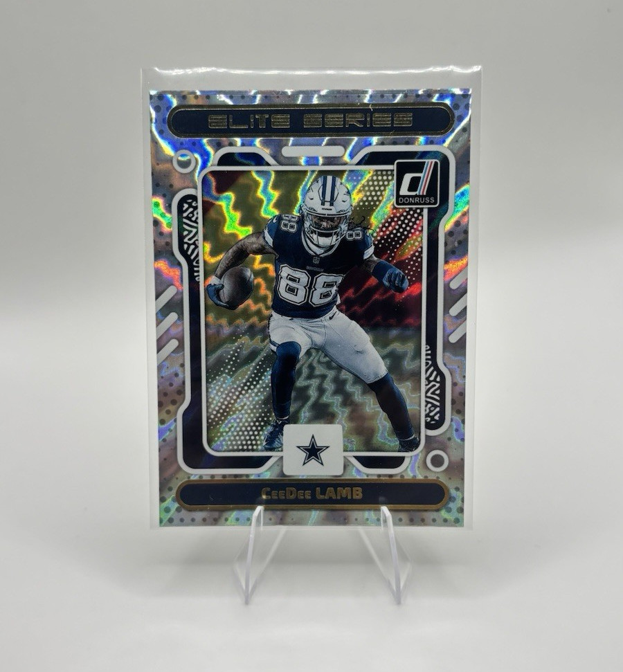 Panini Donruss 2023 Elite Series Hologram Insert CeeDee Lamb Cowboys #ES-11