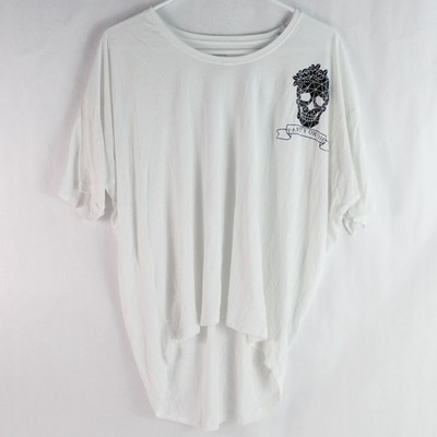 Hobby Lobby Party Or Die Weißes Grafik T-Shirt Damen XL, Gute Qualität