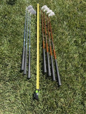 Ping i10 Green Dot Irons Graphite Shaft  4,5,6,7 + Steel 8,9,W Matching Numbers