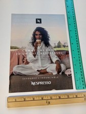 1-page Clipping - Simone Ashley photo Nespresso Coffee PRINT AD FRENCH 2024
