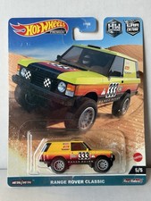 Hot Wheels Premium - 2023 HW Off Road Range Rover Classic - Yellow Die Cast 1:64