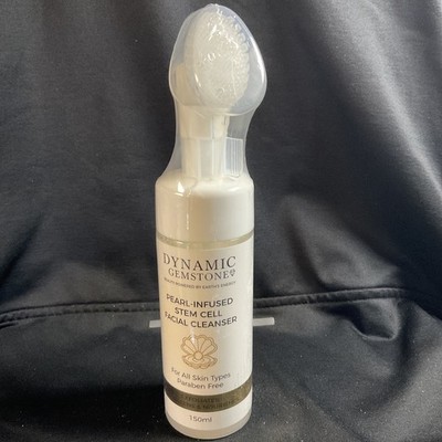 Dynamic Gemstone Pearl Infused Stem Cell Facial Cleanser 150ml New Sealed $120